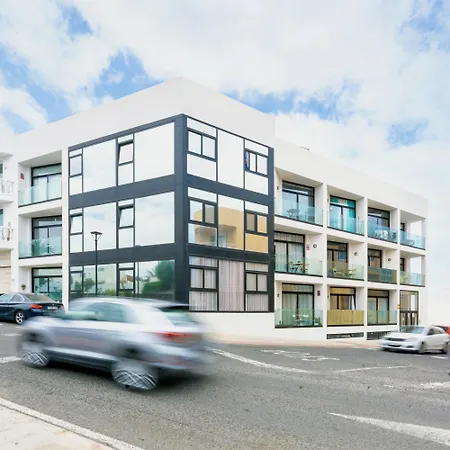 Salty Loft En El Centro De Corralejo, Terraza Privada, Cocina Completa Y Wifi Appartement *