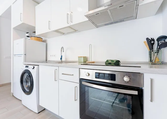 Salty Loft En El Centro De Corralejo, Terraza Privada, Cocina Completa Y Wifi شقة